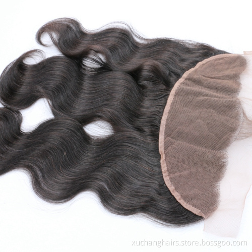10A Brazilian Virgin Wave Hair Bundles with Frontal